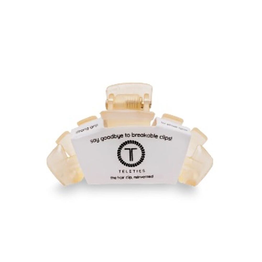 Teleties Almond Beige Tiny Hair Clip